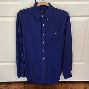 Ralph Lauren long sleeve button down brand new with tags still on it. Size small
